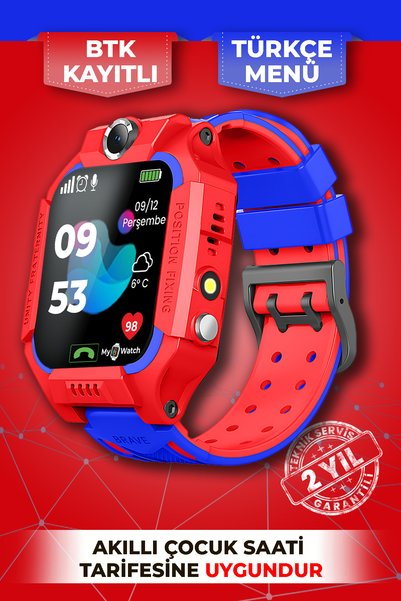 BabySmart Q19 LBS Konumlu Akıllı Çocuk Takip Saati - Sim Kartlı Arama, Kamera...