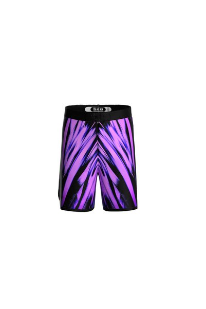 POSE I DOWN شورت Abyssal Bloom Boardshort للرجال مناسب للرياضات المائية