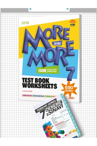 Kurmay Elt Yayınları Kurmay Yayınları Kurmay Elt More And More 7. Sınıf Fenom...