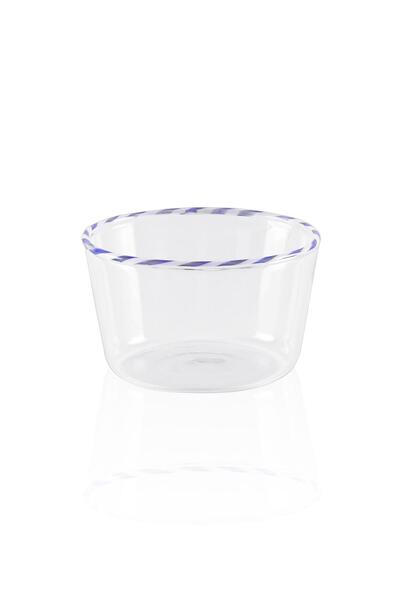 The Mia Simple Dondurmalık Tatlı Sunum Kasesi Mavi 150 ml