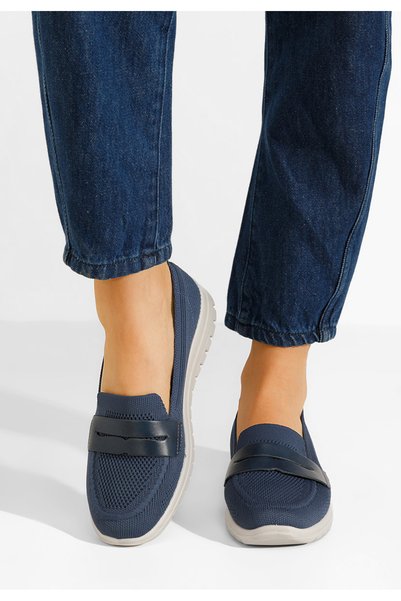 B T Shoes Mocasini dama Icora navy