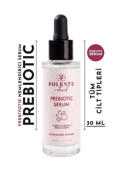 Polente Natural Prebiotic Serum - Cilt Mikrobiyomuna Destek Sunan Nemlendiric...