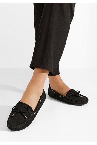 B T Shoes Mocasini dama Teazzura negri