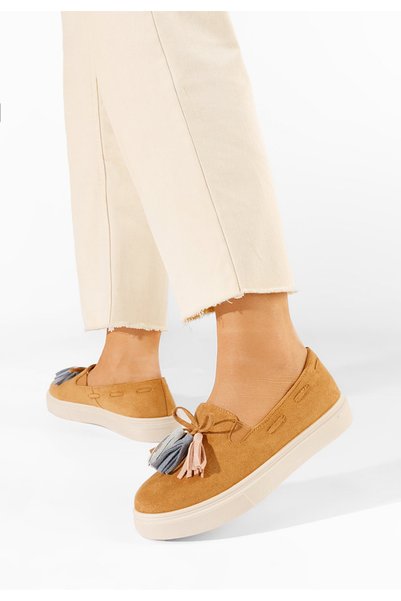 B T Shoes Espadrile dama Graziela camel