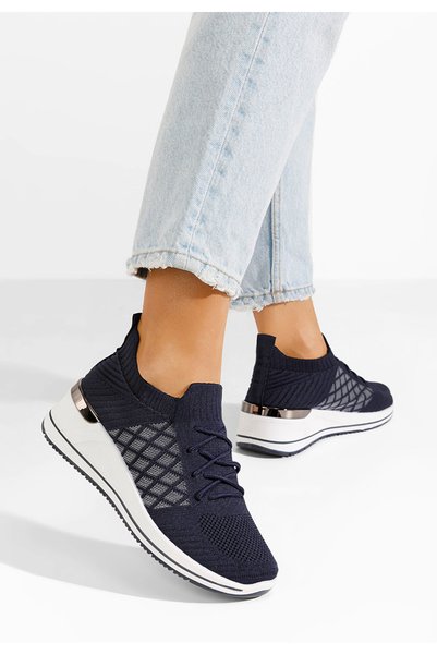 B T Shoes Sneakers cu platforma Uvesa navy