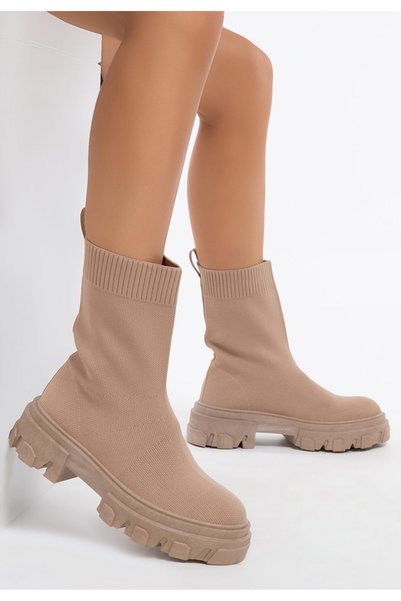 B T Shoes Ghete tip soseta Zhavia kaki