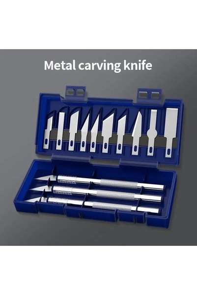 Choice 13pcs set 13pcs Metal Carving Knife Pen Style Art Seal Cutting Manual ...