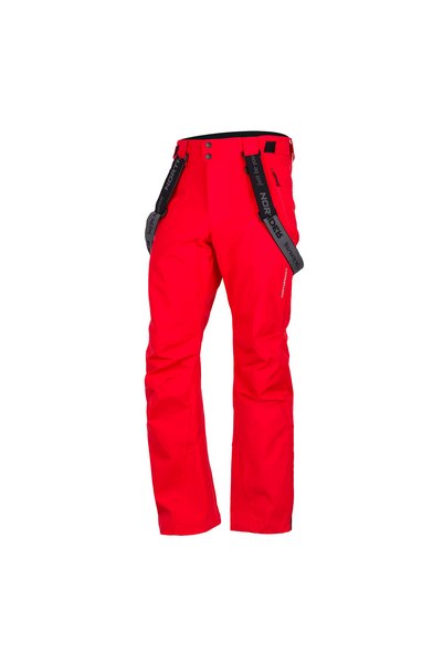 NORTHFINDER BARTA – pantaloni de schi pentru bărbați, Rosu