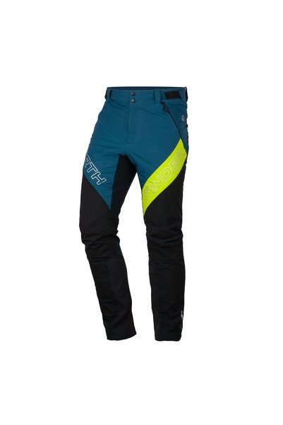 NORTHFINDER Pantaloni de schi de tură hibrizi pentru bărbați RYSY, Albastru