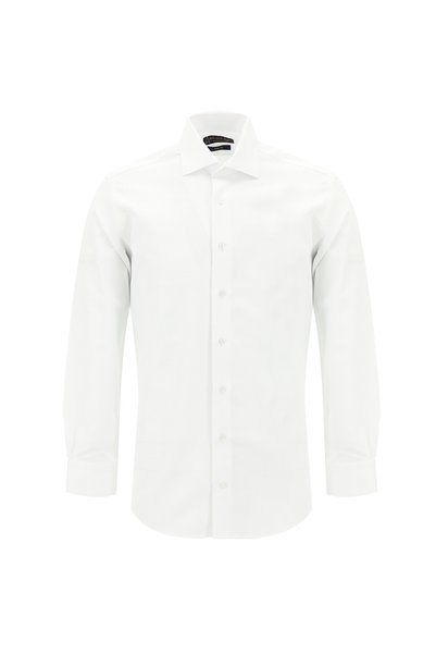 Kiğılı Long Sleeve Slim Fit Classic Patterned Cotton Shirt