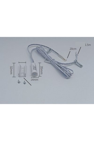 LEKOLED PIR SENSOR KALEM TİP MOBİLYA DOLAP 12-24V 3A 12mm Çap