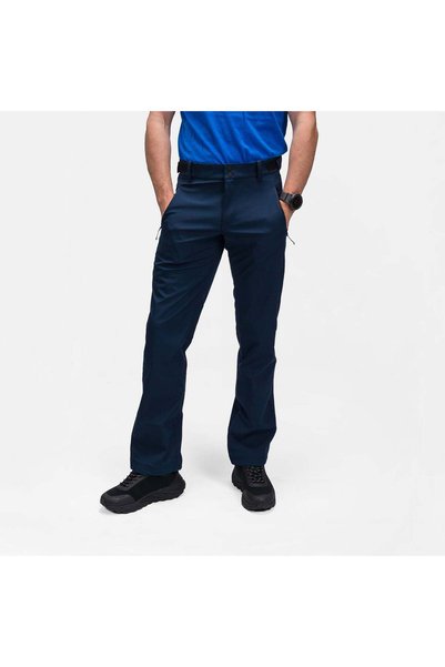 NORTHFINDER GERON1 – pantaloni de drumeție softshell pentru bărbați, Albastru