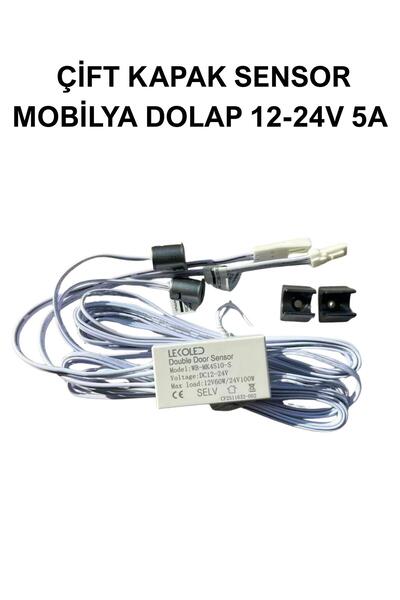 LEKOLED ÇİFT KAPAK SENSOR MOBİLYA DOLAP 12-24V 5A