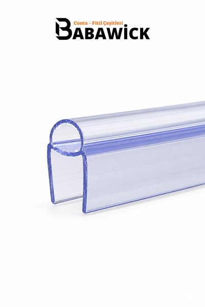 BABAWİCK Plastic Glass Balcony Wick Streamer Large H, Small H or D Wick 1 Piece 150cm Transparent Wick