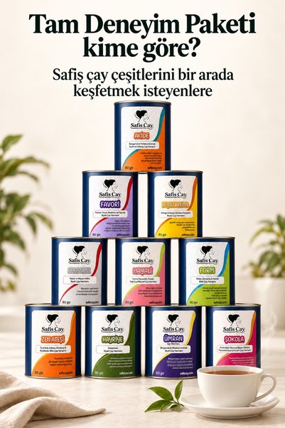 Safiş Çay Safiş Tam Deneyim Paketi