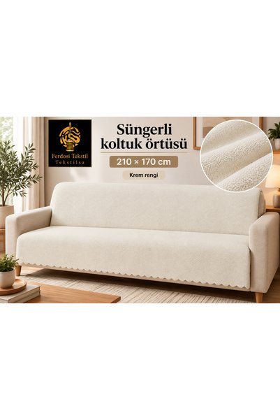 Tekstilsa Sponge Sofa Bed Cover 1 Piece 210*170 cm