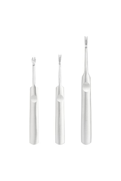 Choice 3Pcs - 1Set QJH 3Pcs Leather Edge Skiving Beveler Craft Keen Edge Cutt...
