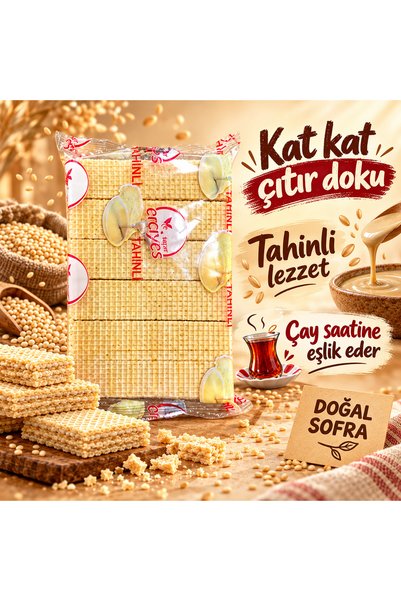 Erciyes TAHİNLİ GOFRET-150G