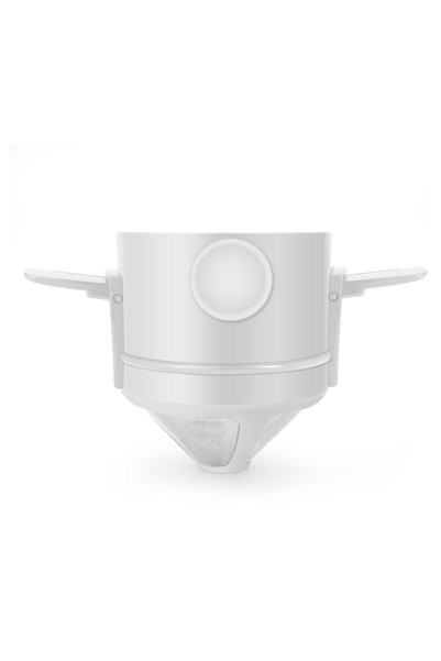Choice White Folding Portable Hand Brewed Coffee Dripper Cone, for Drip Coffe...