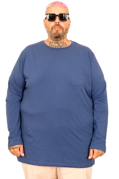 ModeXL Tricou pentru bărbați Mode XL, mărime mare, Lycra, cu gât rotund 20102...
