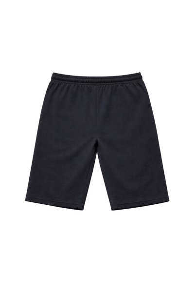 BattalModa Men's Large Size Black Two-Thread Pocket Zipper Capri 3Xl-4Xl-5Xl-6Xl-7Xl-8Xl