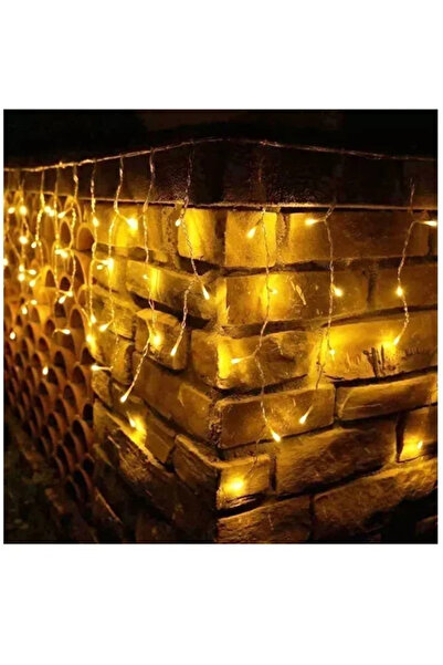 OEM Χριστουγεννιάτικα Λαμπάκια “βροχή” 400LED 3m (20m*0.4m) Θερμού Φωτισμού A...