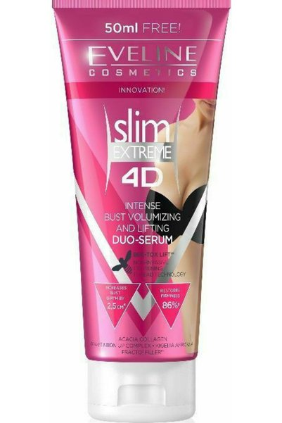 Eveline Ορός Slim Extreme 4D για Σύσφιξη & Ανόρθωση Στήθους, Έντονο Διπλό για...