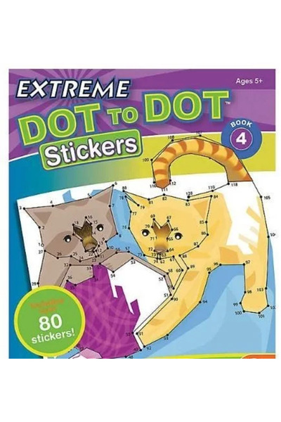 Mindware Autocolante Extreme Dot to Dot: Cartea 4