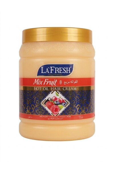 La Fresh LA’FRESH Mix Fruit Hot Oil Hair Cream (1000ml / 33.8 Fl Oz)