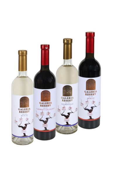 Chateau Cojusna Reserv Gallery Mixed Pack 4 bottles of wine