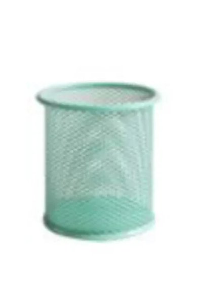 OEM Μεταλλική μολυβοθήκη στρογγυλή 90×100 mm Stelan 688258 σε πράσινο χρώμα