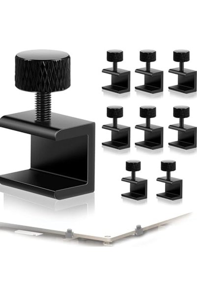 Generic 3D Printer Glass Bed Clips Clamps Adjustable Fixed Clips Compatible w...