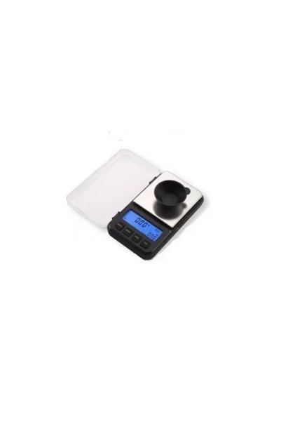 OEM Mini ψηφιακή ζυγαριά ακριβείας 0,01gr - 200gr σε μαύρο χρώμα