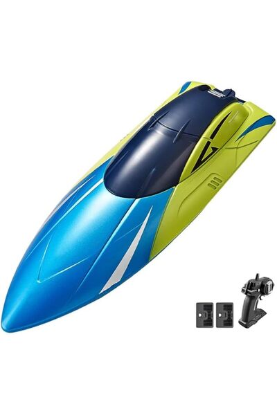 Generic RC Boat, S4 Remote Control Boat for Kids Adults, 2 Modular Batteries,...