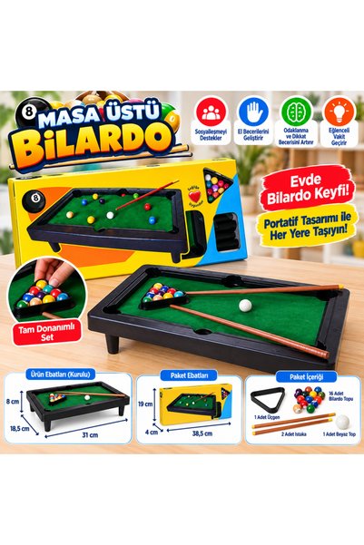 Zeus Lojistik 040 ORT.BOY BİLARDO OYUNU