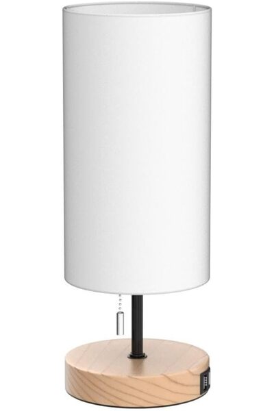 OEM Επιτραπέζιο φωτιστικό - πορτατίφ LED 40W με δύο θύρες USB Aigostar σε λευ...