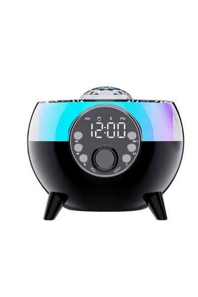 OEM Ασύρματο ηχείο Bluetooth και ασύρματος φορτιστής BT-2203 σε μαύρο χρώμα