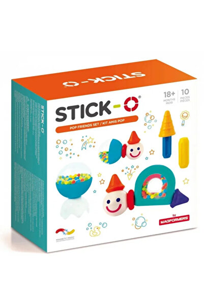 Stick O Joc cu magneti 10 piese, Stick-O, Prieteni pop