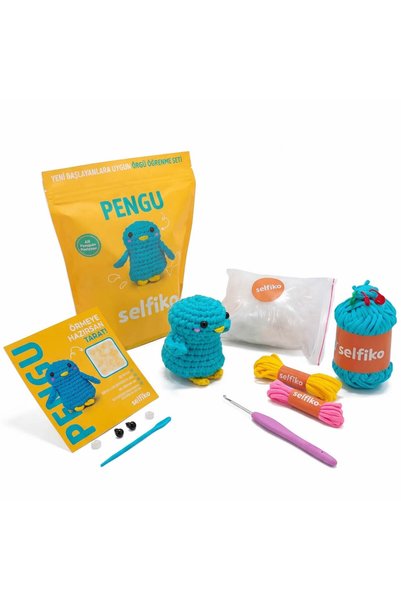 Generic Brand Pengu Knitting Learning Kit