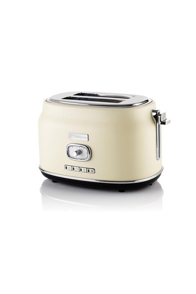 OEM Westinghouse WKTTB857RD Retro Vanilla White φρυγανιέρα 2 θέσεων