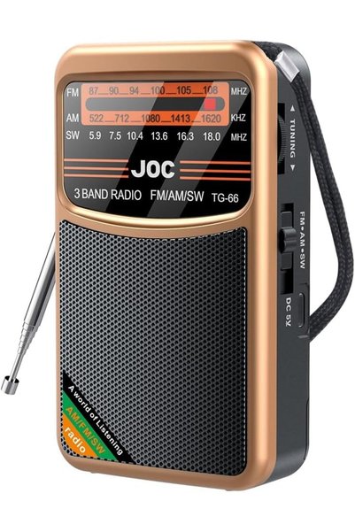 Generic راديو محمول يعمل على FM وAM وSW، يعمل بالبطارية، أفضل استقبال، راديو ...