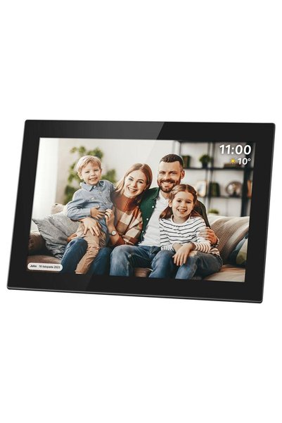 Kruger&Matz Дигитална фоторамка Frameo, 10.1 " IPS, Wi-Fi, 16GB вътрешна паме...