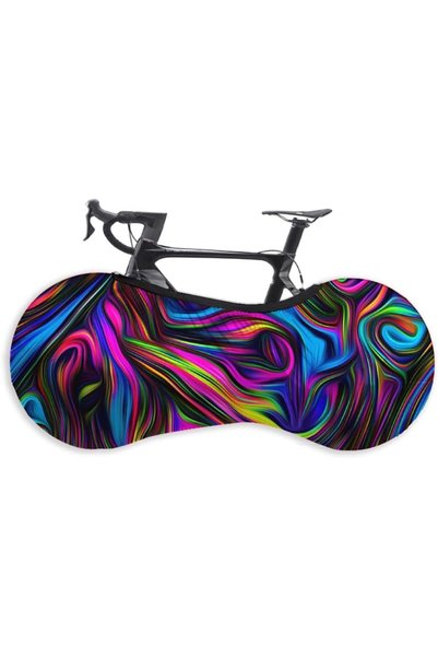 Generic Stretchy Bike Wheel Cover, High Elastic Washable Bicycle Protector Ba...