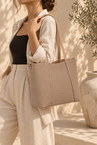 Just Polo Kum Kadin Hand and Shoulder Bag New Season 24 X 33 cm