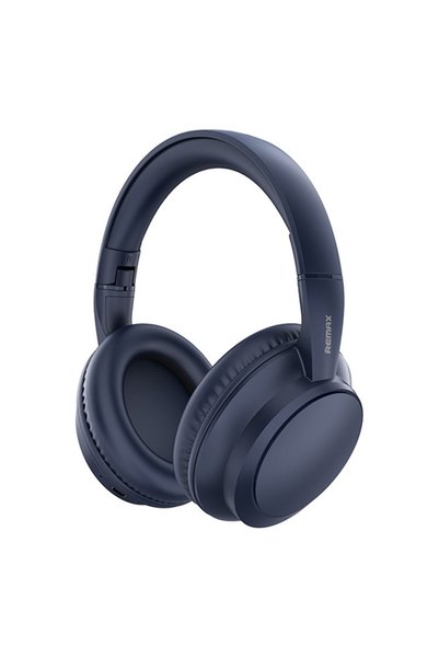 Remax Ασύρματα ακουστικά Bluetooth Over-Ear πτυσσόμενα - μπλε RB-100HB