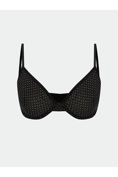 LC Waikiki Lcw Dream Black Tulle Women's Bra with Nevavm Difference