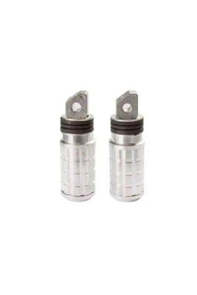 OEM αναβατήρας μηχανής - Motorcycle pedal W02108-1, ασημί Rchang