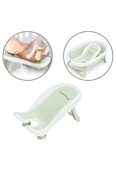 Kidizi Suport baie bebe EasyRinse 2 in 1 Mint – pentru spalarea bebelusului i...