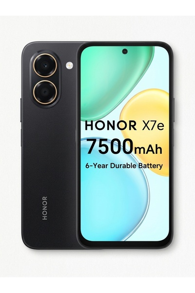 Phone هونر X7e ثنائي الشريحة 4G أسود منتصف الليل 6 جيجابايت رام 128 جيجابايت ...