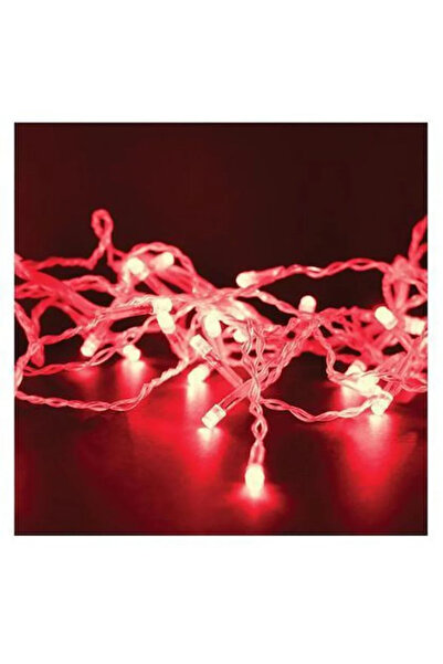 OEM Χριστουγεννιάτικα λαμπάκια LED κόκκινα με διάφανο καλώδιο 17271-43 300